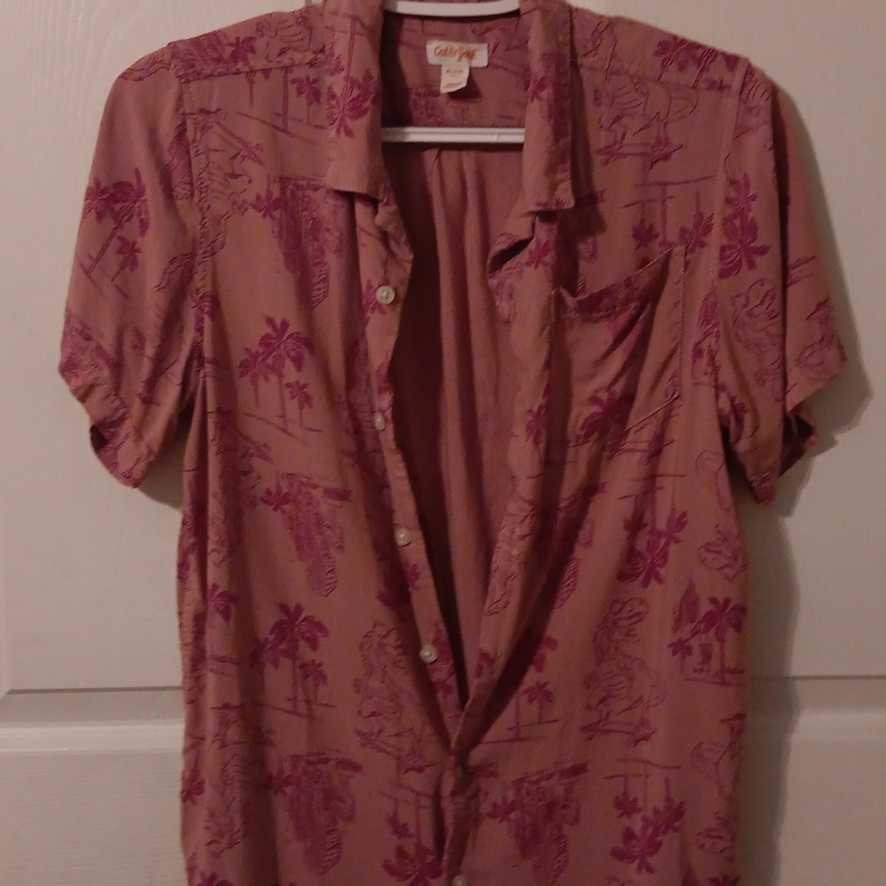 Cat and Jack dusty Rose  blouse